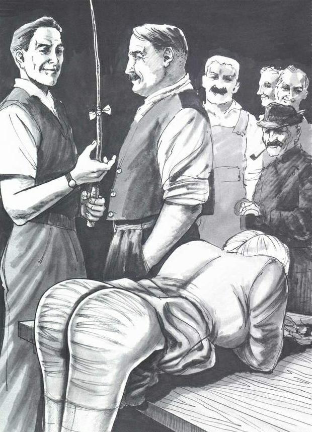 15P vintage female whipping artworks