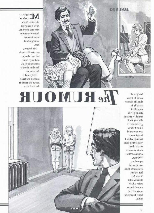 15P vintage female whipping artworks