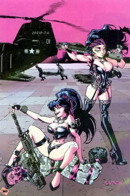 16P Sexy toon girls