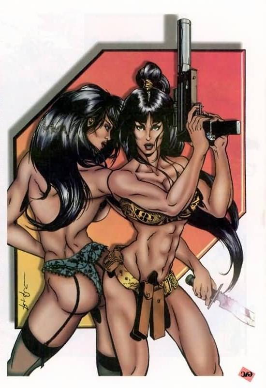 16P Sexy toon girls