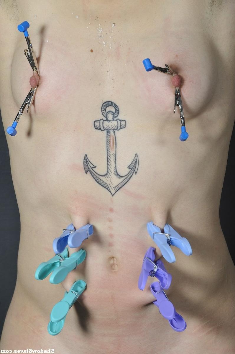 16P Kinky Mei Maras tattooed tit torture