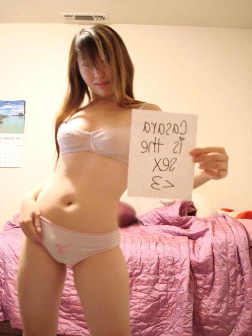 16P Asian girl taking requests for naughty pics from internet friends