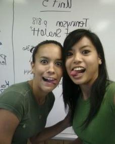 13P Really cute Asian teen having fun and taking mirror pics