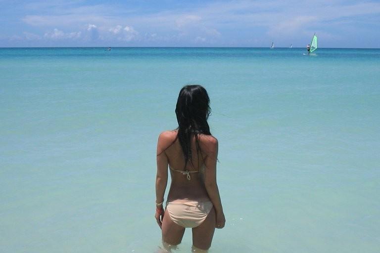 14P A collection Asian beach and bikini babe photos