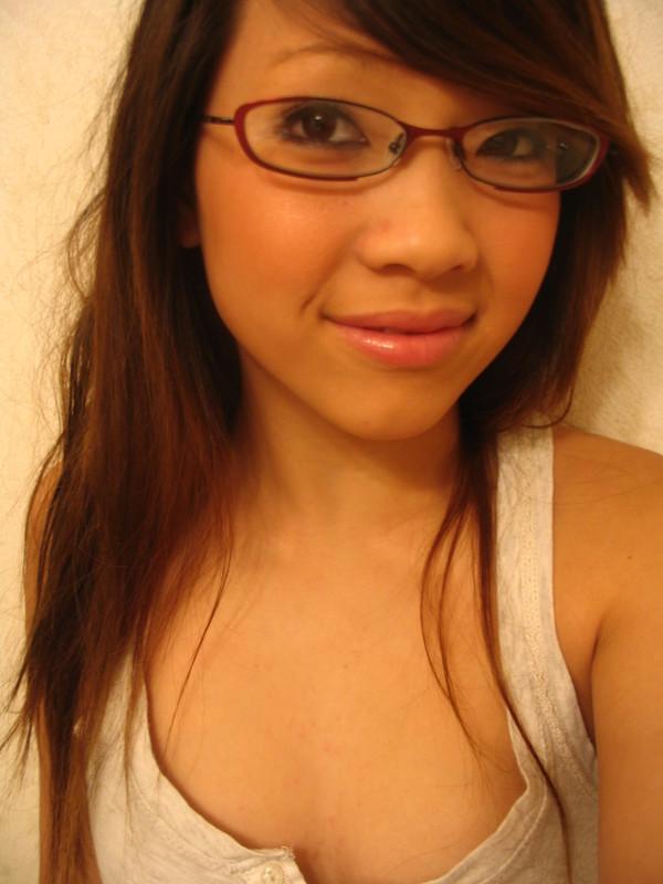16P Sweetie posing for sexy selfpics plus one semi-topless shot