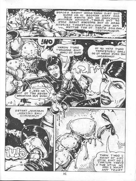 15P bizarre female fetish and bondage comic