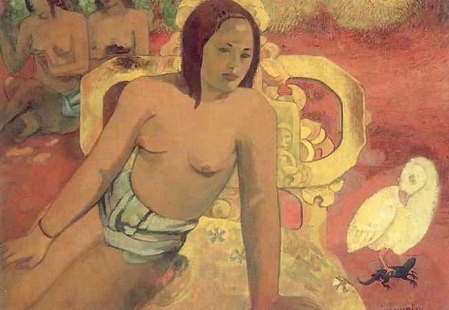 20P Painted Ero and Porn Art 5 - Eugene Henri Paul Gauguin