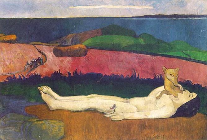 20P Painted Ero and Porn Art 5 - Eugene Henri Paul Gauguin