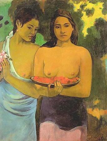 20P Painted Ero and Porn Art 5 - Eugene Henri Paul Gauguin