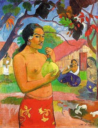 20P Painted Ero and Porn Art 5 - Eugene Henri Paul Gauguin