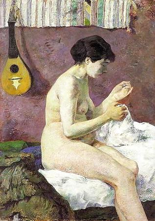 20P Painted Ero and Porn Art 5 - Eugene Henri Paul Gauguin