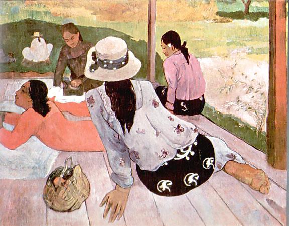 20P Painted Ero and Porn Art 5 - Eugene Henri Paul Gauguin