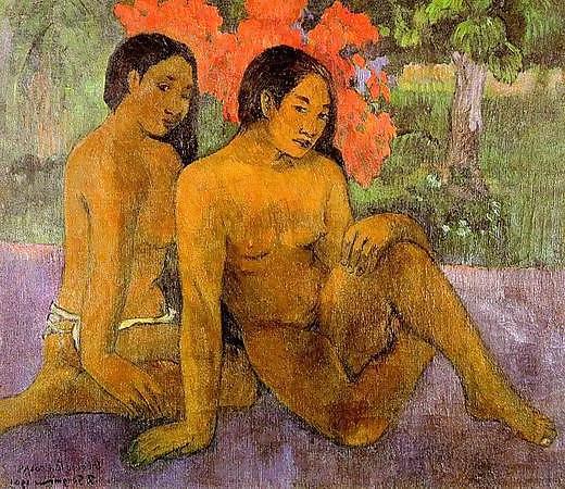 20P Painted Ero and Porn Art 5 - Eugene Henri Paul Gauguin