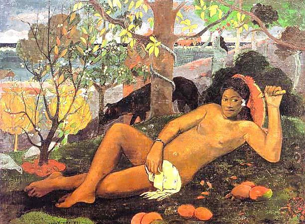 20P Painted Ero and Porn Art 5 - Eugene Henri Paul Gauguin