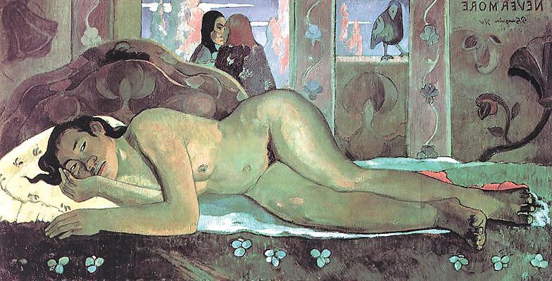 20P Painted Ero and Porn Art 5 - Eugene Henri Paul Gauguin