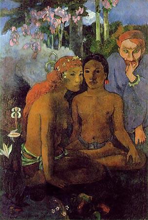 20P Painted Ero and Porn Art 5 - Eugene Henri Paul Gauguin