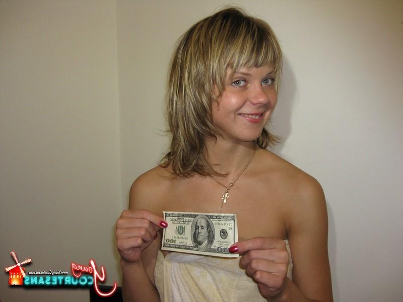 16P Petite teen with a nice ass has sex for money