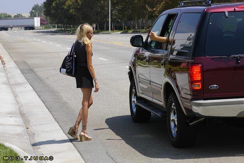 16P nasty blonde slut sucking and fucking for a ride