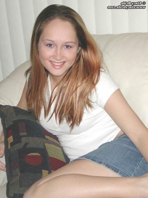 17P Teen in miniskirt and panties