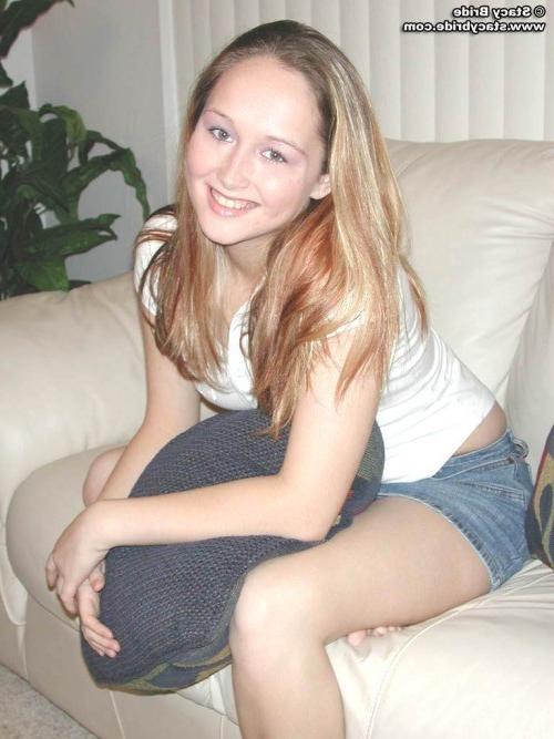17P Teen in miniskirt and panties