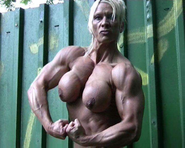 12P hardbody chix show off their gorgeous muscles