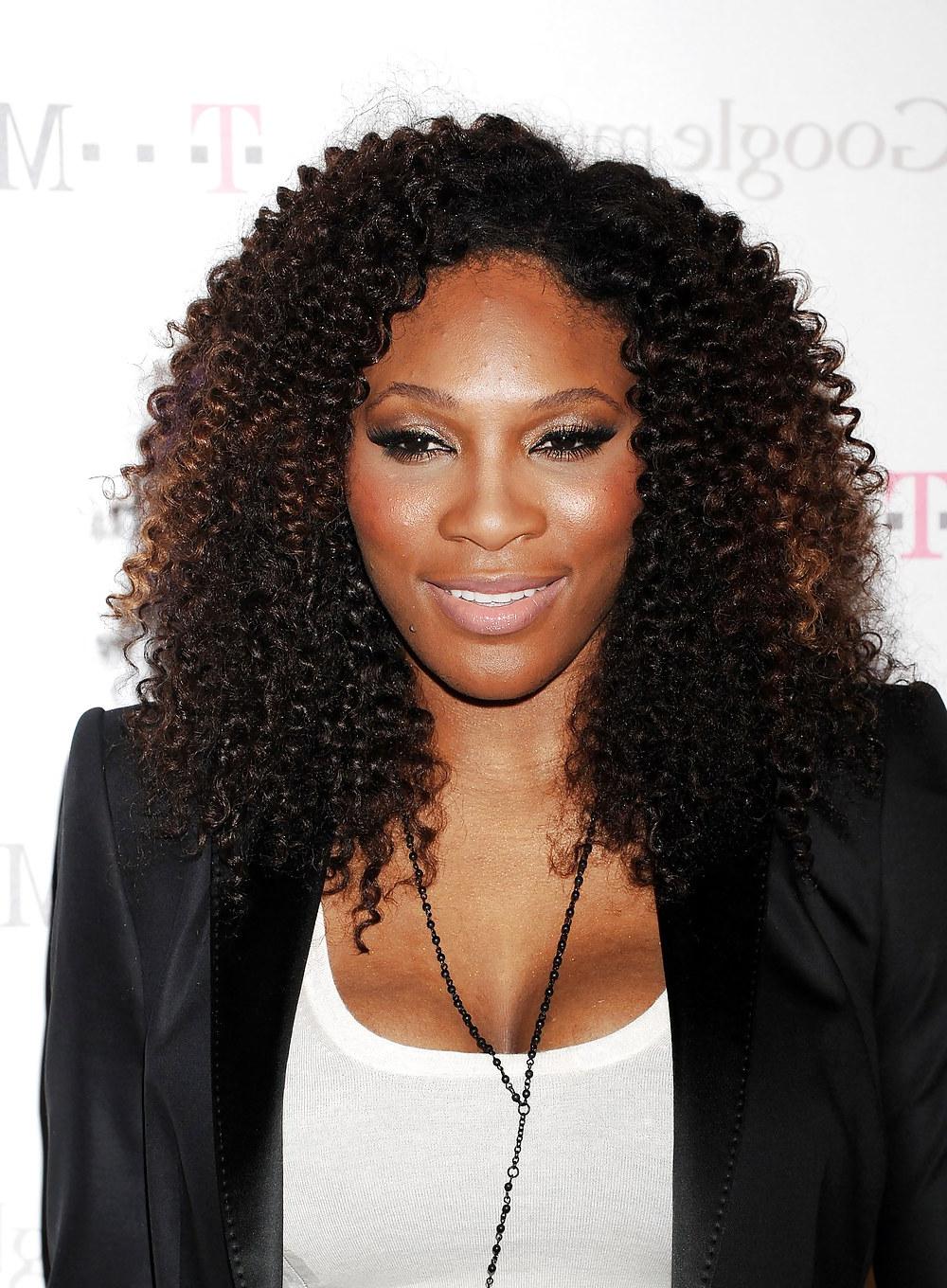 13P Serena Williams LEGGY at the Google Music launch party in LA