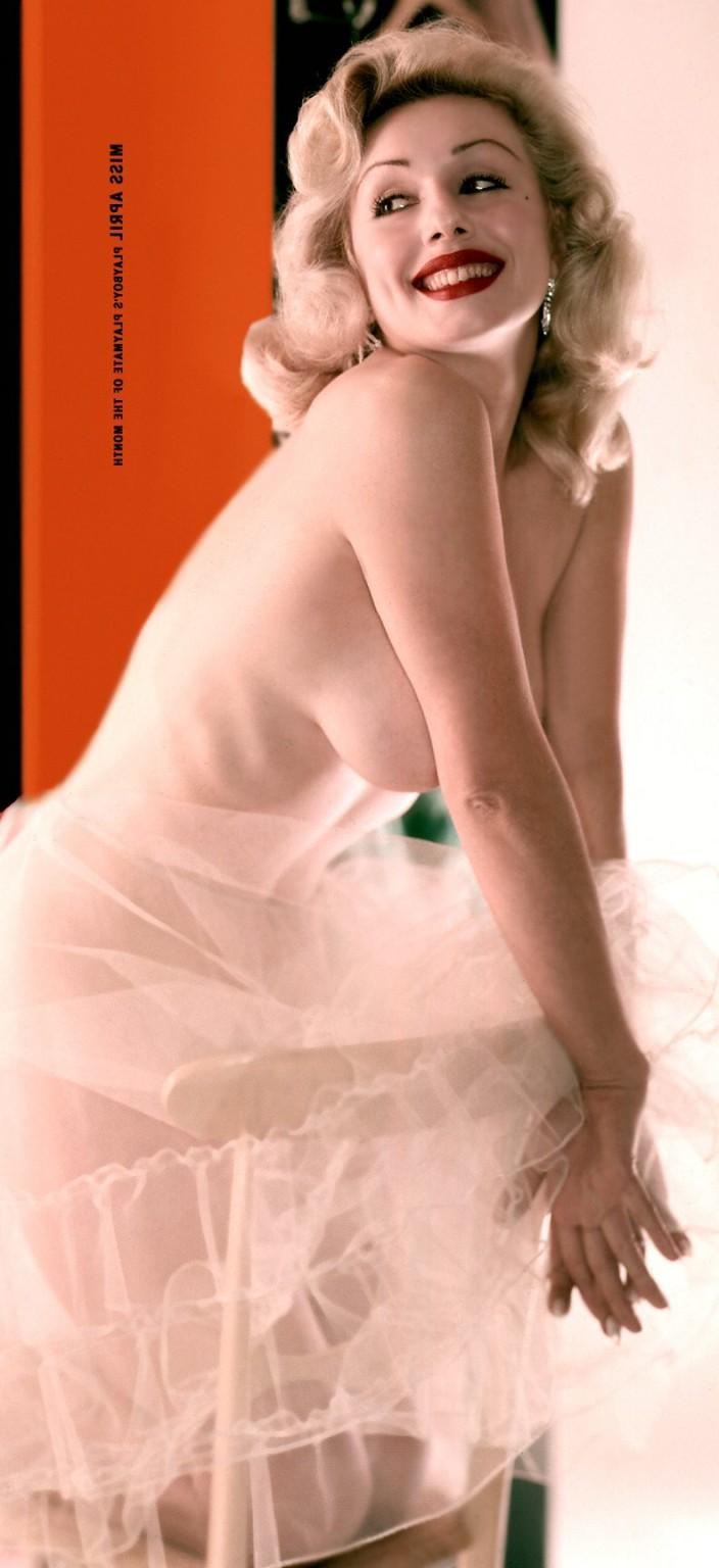 12P Play boy centerfolds from the 1950's