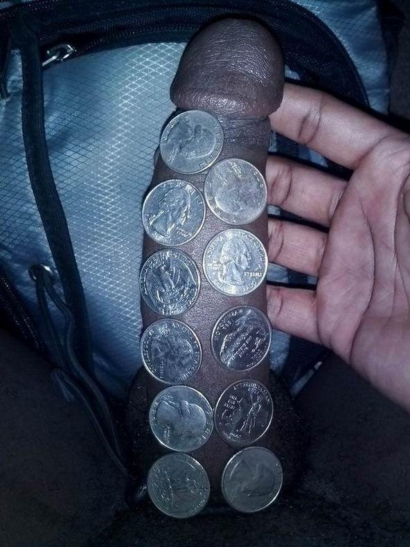16P Monster black amateur cocks in action