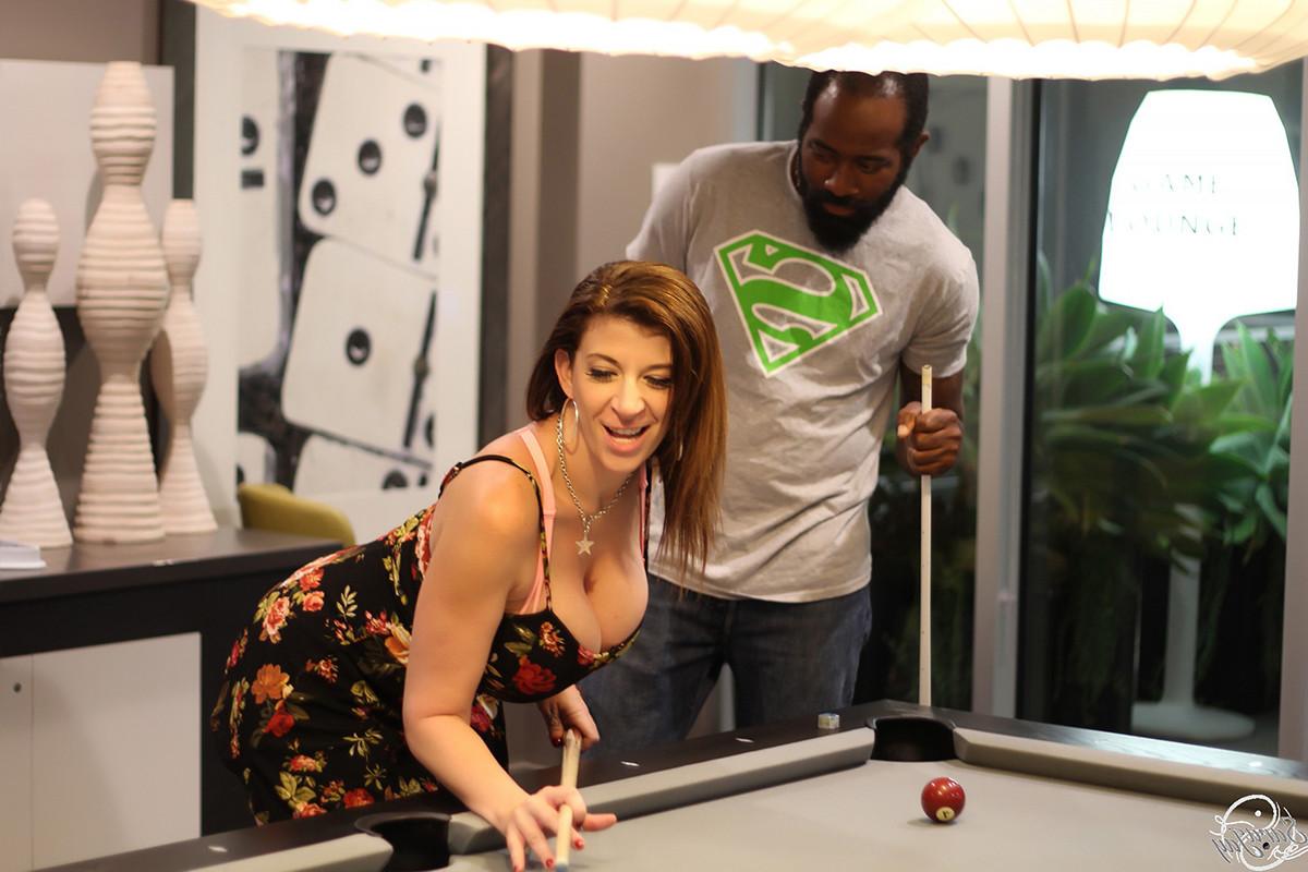 12P SARA JAY SHARES A BIG BLACK COCK 