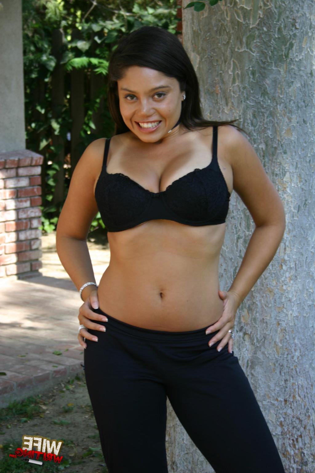 15P Teen Latina branded sucks black interracial facial