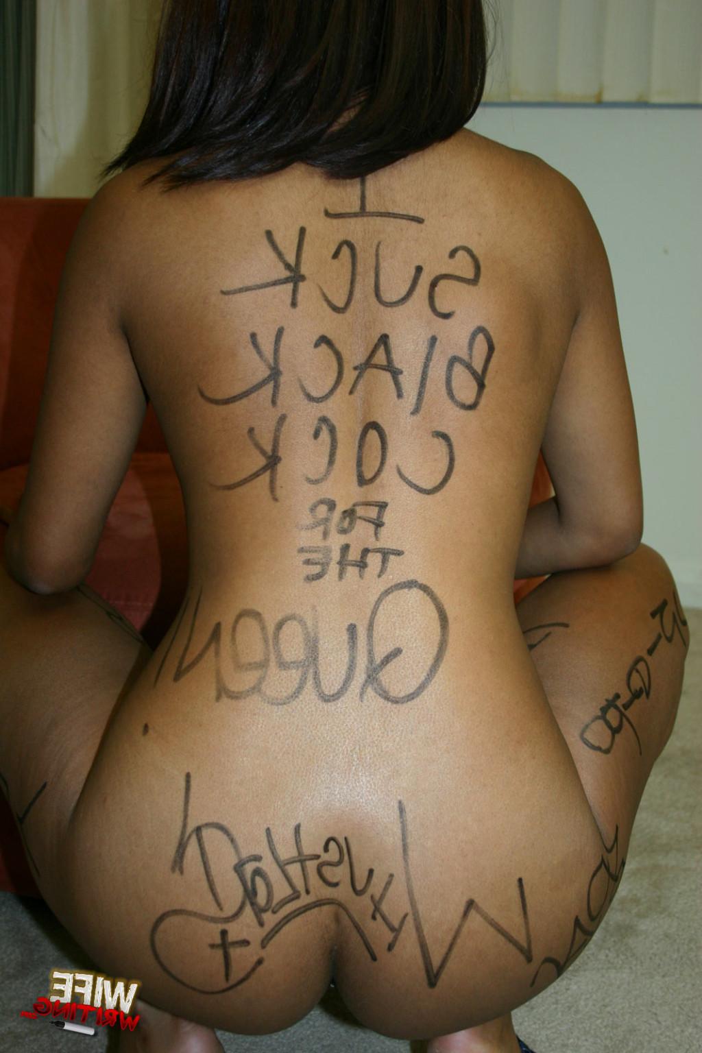 15P Indian slut black branded interracial blowjob cum