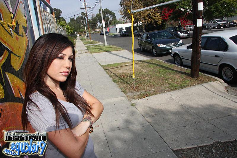 15P Britney Stevens visits the Flat of a black porn collector dude