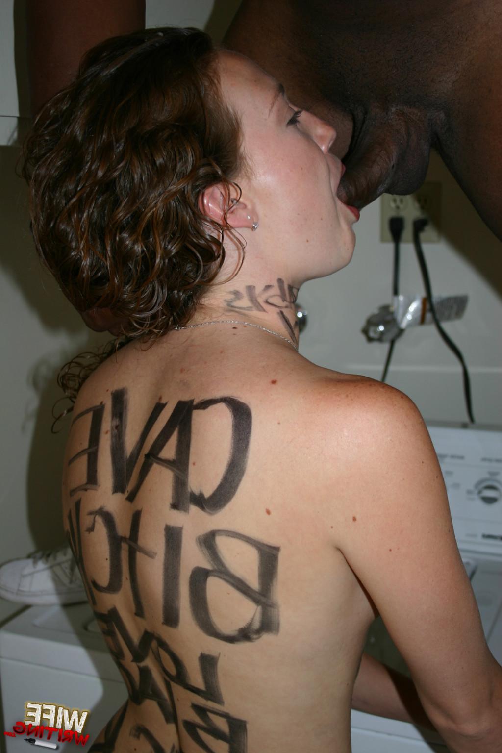 16P Angel faced housewife with shaved slit sucks  a gangsta dick