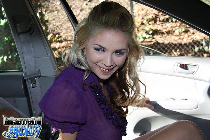 15P Sarah Vandella gets picked up and pounded by a black guy