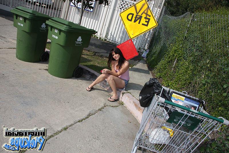 15P Bobbi Starr gets picked and videotaped by a guy