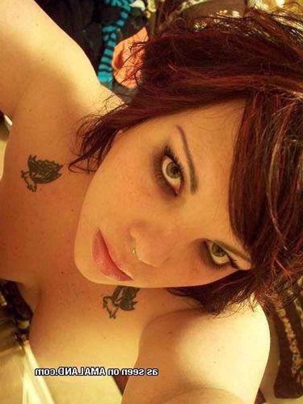 16P Chubby emo slut whoring her tits in any way
