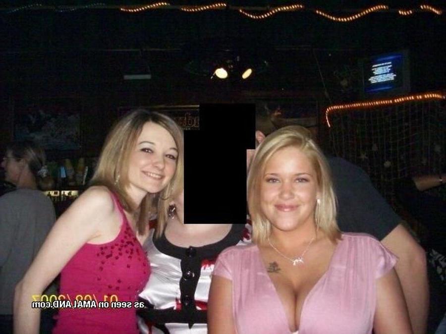 5P BBW frat chicks with big tits partying out