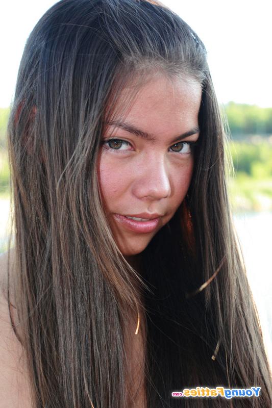 12P Raunchy chubby bikini girl got horny and playful