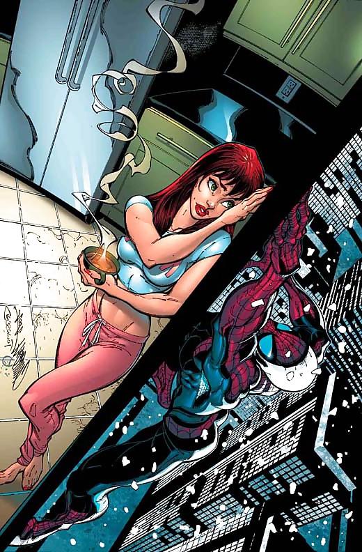 16P Sexy Cartoon Art by J. Scott Campbell 