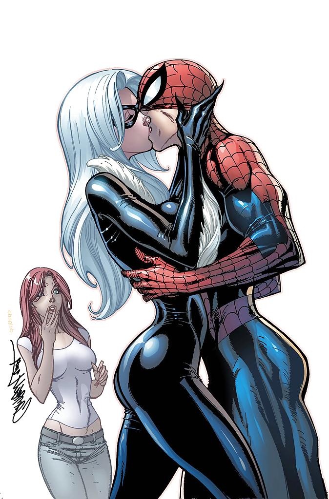 16P Sexy Cartoon Art by J. Scott Campbell 