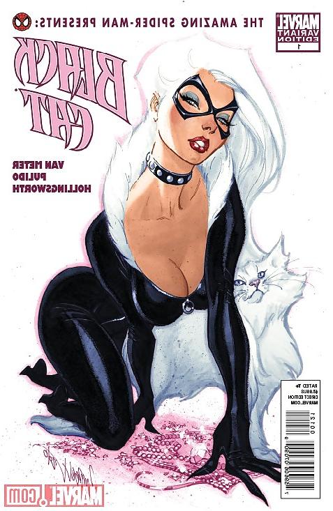 16P Sexy Cartoon Art by J. Scott Campbell 