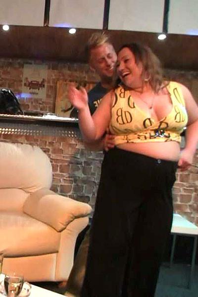 12P Fat girls strip nude and play dirty at the party where their bodies are worshipp