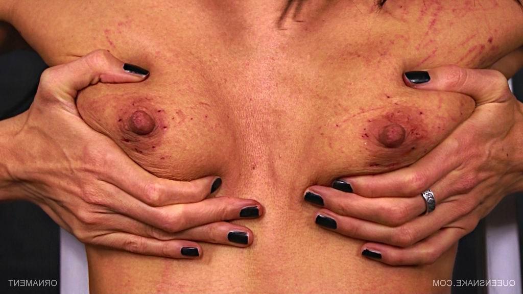16P Extreme bloody piercing and tits torture