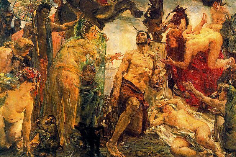 20P Painted Ero and Porn Art 8 - Lovis Corinth
