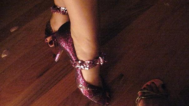 9P Pink Glasses and Heels