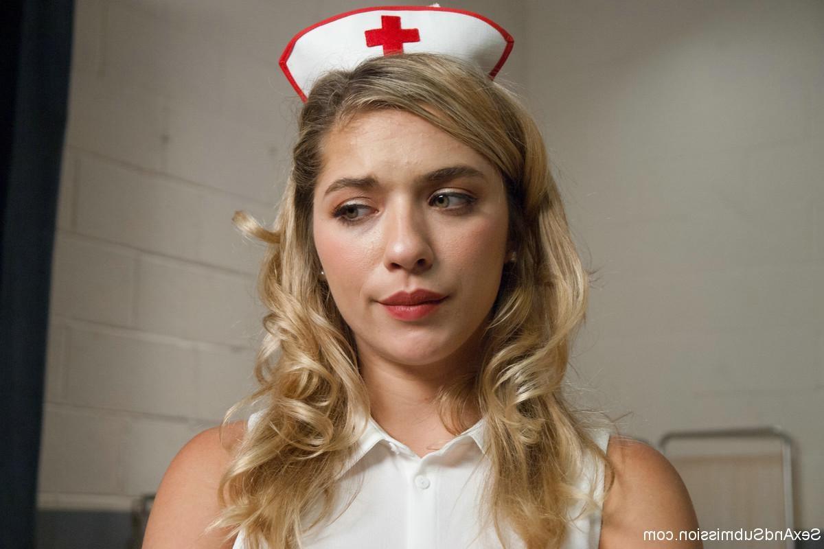 24P Sexy nurse held hostage and fucked in bondage fantasy role play!