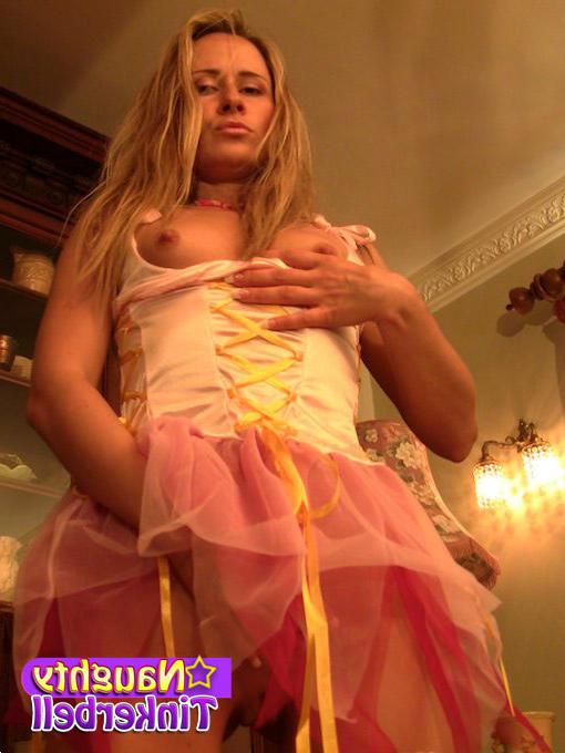 15P This sexy little lesbian puts Tinkerbell into pussy stretching heaven with her w