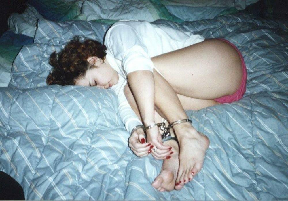 18P Kinky girlfriends get tied up and fucked gallery 18