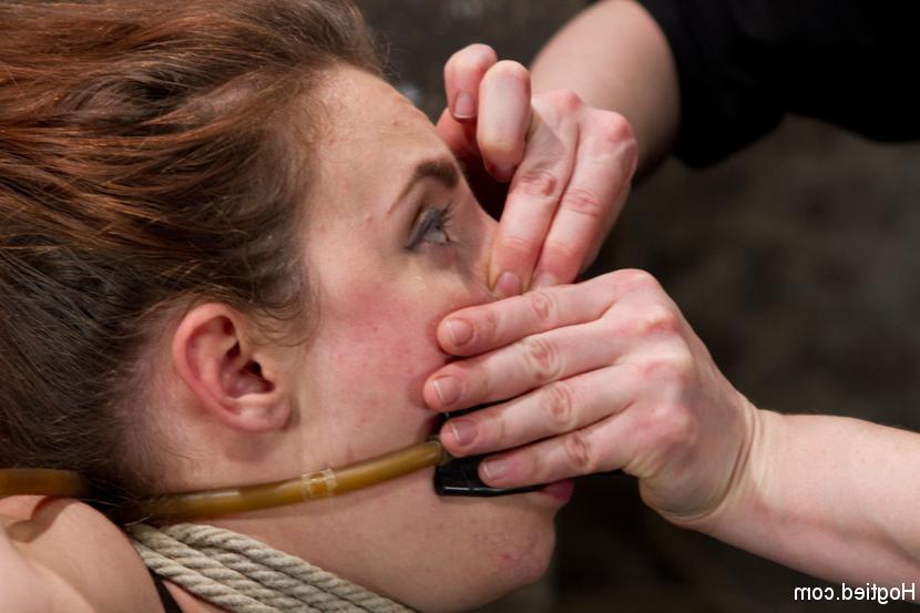 15P Iona submits to a day of harsh breast bondage, hogtie rope suspension, sybian, p