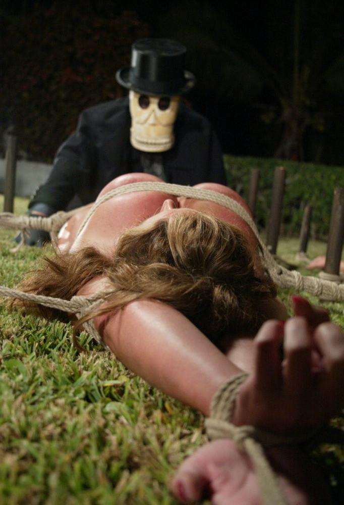 15P Submissive Bondage Slaves Staked In The Grass Tied Up And Penetrated Fetish Frea